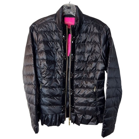 Lilly Pulitzer Darcia Jacket Onyx Size 2 - Picture 7 of 9